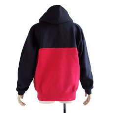 画像2: ETERNITY  Original 10.0oz Sweat Pullover Hoodie Two-Tone NAV/RE (XL) (2)