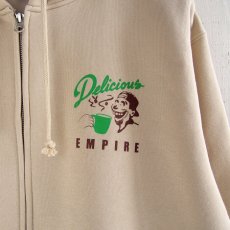 画像2: empire coffee stand   Original 10.0oz Sweat Fullzip Hoodie Delicious (BE)  (2)