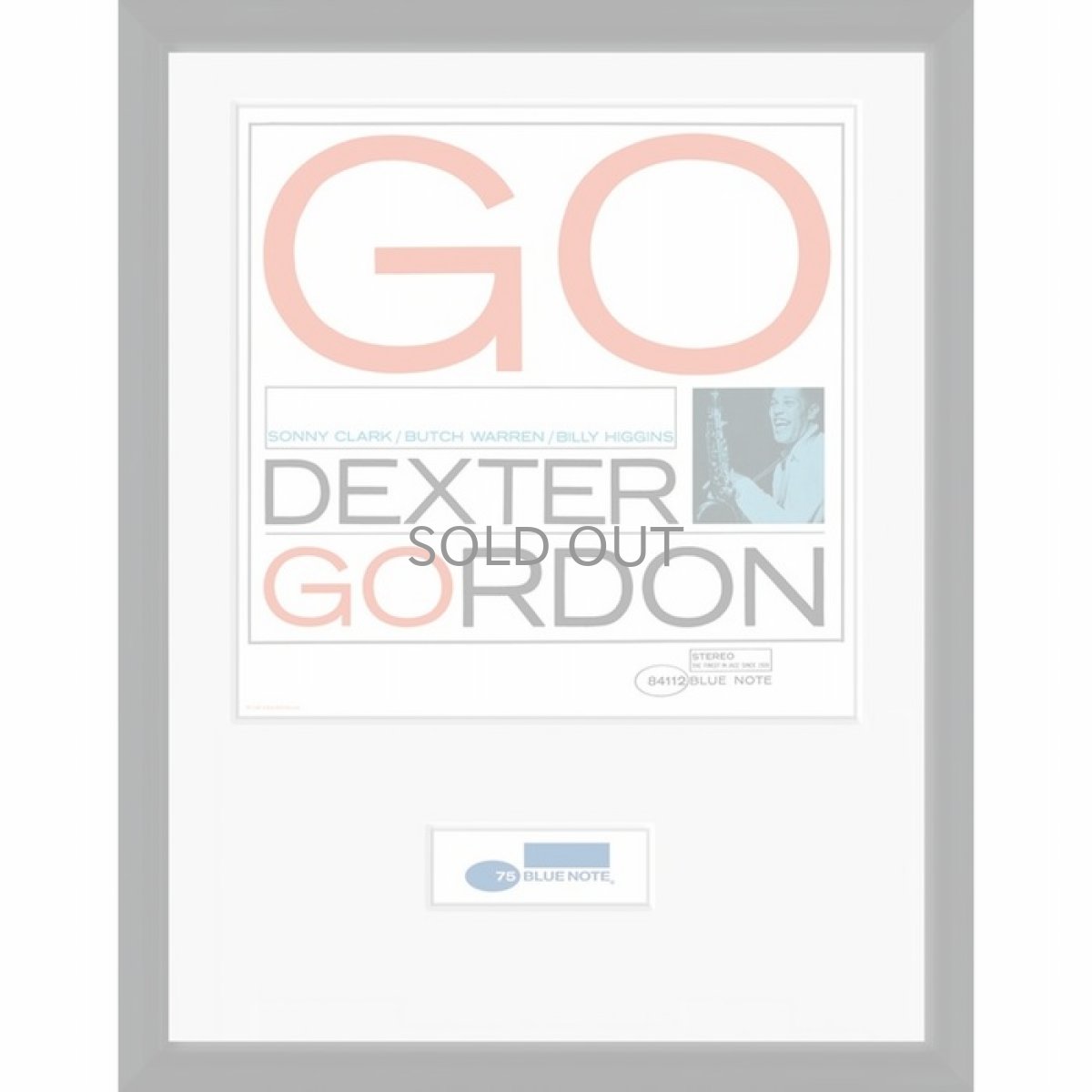 画像1: Blue Note Records   Go Dexter Gordon Picture Frame (1)