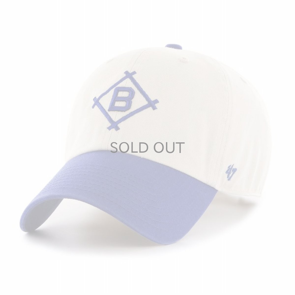 画像1: 47 BRAND   Los Angeles Dodgers Cooperstown  '47 Clean Up Cap (1)