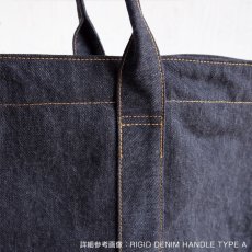 画像5: ETERNITY  Original Remake Denim Tote Bag RIGID DENIM HANDLE TYPE B (5)