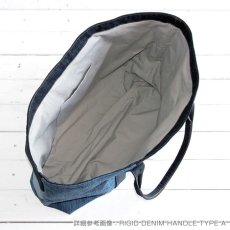 画像3: ETERNITY  Original Remake Denim Tote Bag RIGID DENIM HANDLE TYPE B (3)