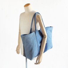 画像3: ETERNITY  Original Remake Denim Tote Bag WASHED DENIM HANDLE TYPE E (3)