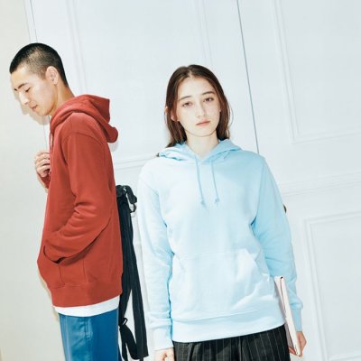 画像1: Printstar   9.7oz Standard W Hood Pull Parka