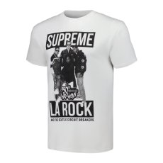 画像2: 予約商品 ETERNITY's SELECT  50th Anniversary of Hip Hop White Supreme La Rock Graphic T-Shirt (2)