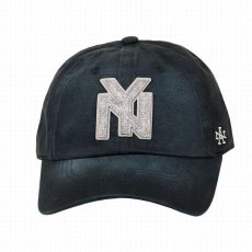 画像2: AMERICAN NEEDLE   NLB Luther New York Black Yankees Cap (2)
