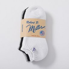 画像1: Robert P. Miller   3P Ankle Length Socks 4color (1)