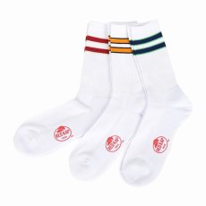 画像2: RED KAP   3P Line Socks  (2)