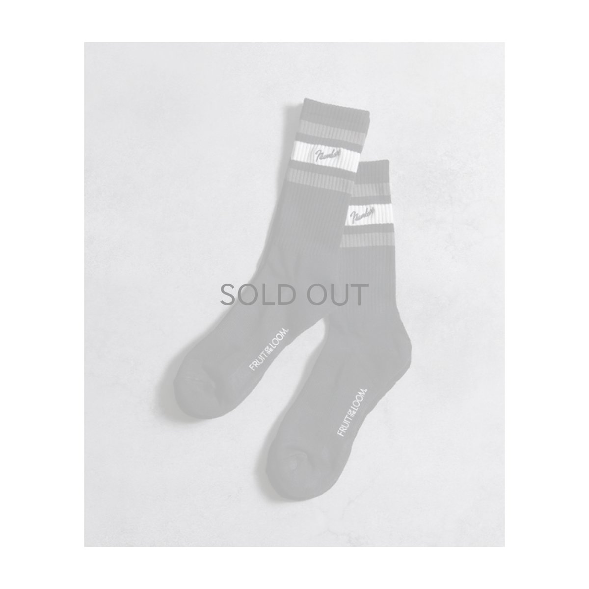 画像1: Fruit Of The Loom × NUMBER (N)INE   2Pack Line Socks (1)