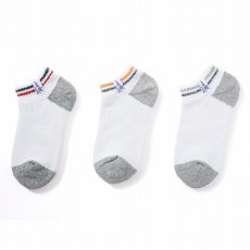 画像2: Robert P. Miller WOMAN   3P Ankle Length Socks  (2)