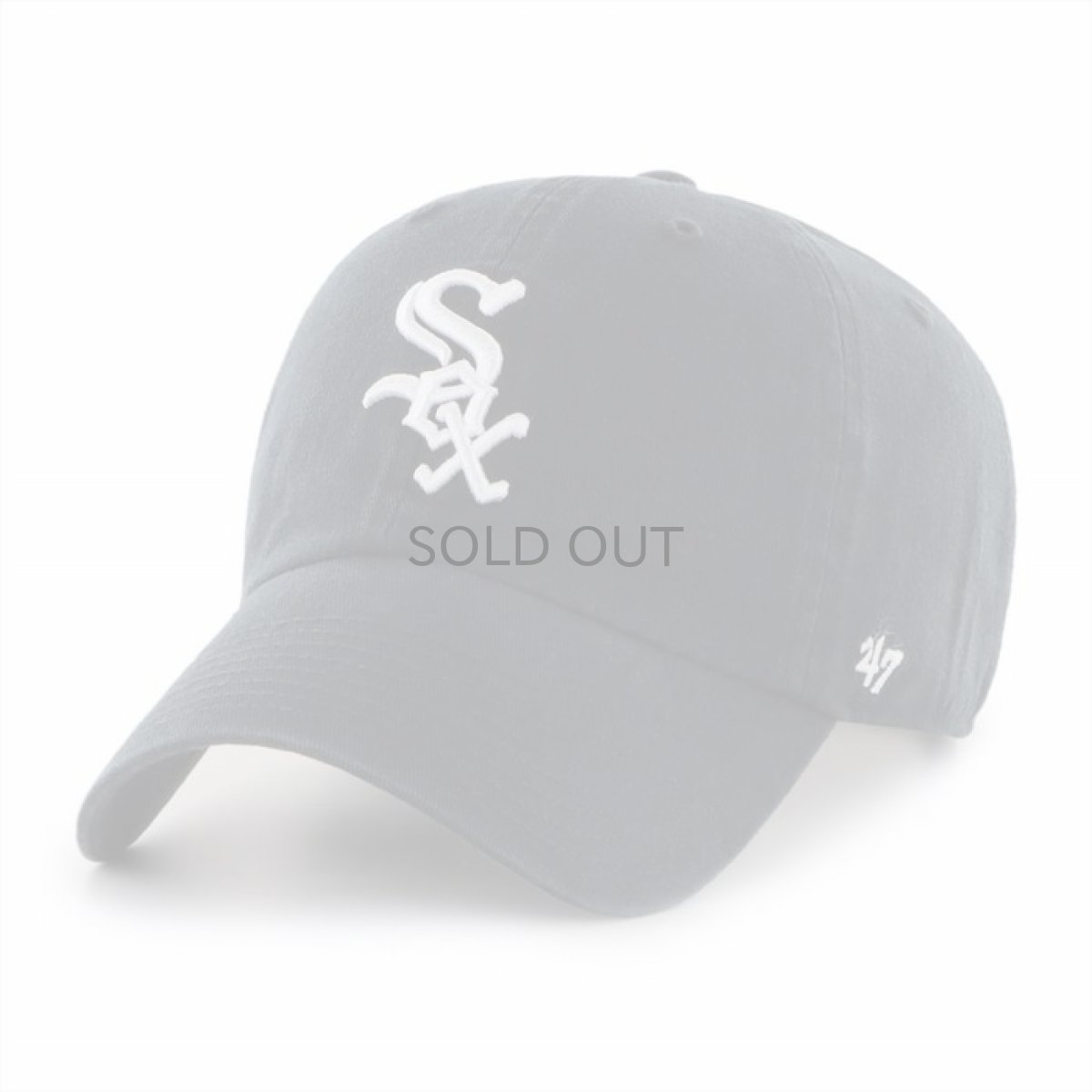 画像2: 47 BRAND   Chicago White Sox Heritage '47 Clean Up Cap (2)