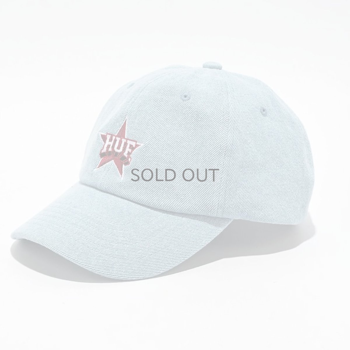 画像1: HUF   Alll Star 6-Panel Curved Visor Strapback Cap (1)