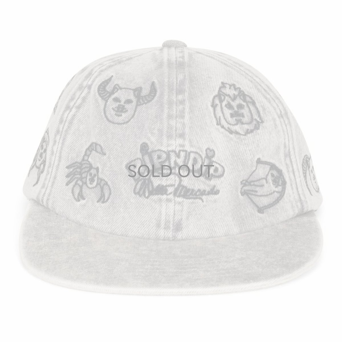 画像2: RIPNDIP   Zodiac Mucho 6 Panel Cap (2)