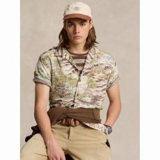 画像2: 予約商品 POLO RALPH LAUREN   Classic Fit Beach-Print Camp Shirt (2)