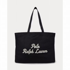画像1: 予約商品 POLO RALPH LAUREN   Embroidered Canvas Tote  (1)