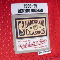 画像4: 予約商品 Mitchell & Ness   Dennis Rodman Detroit Pistons Hardwood Classics 1988/89 Split Swingman Jersey (4)