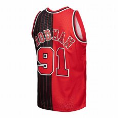 画像3: 予約商品 Mitchell & Ness   Dennis Rodman Chicago Bulls Hardwood Classics 1995/96 Split Swingman Jersey (3)