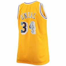 画像3: 予約商品 Mitchell & Ness  Regular Size Shaquille O'Neal Los Angeles Lakers 1996/97 NBA 75th Anniversary Diamond  Swingman Jersey (3)