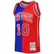 画像2: 予約商品 Mitchell & Ness   Dennis Rodman Detroit Pistons Hardwood Classics 1988/89 Split Swingman Jersey (2)