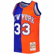 画像2: 予約商品 Mitchell & Ness   Patrick Ewing New York Knicks Hardwood Classics 1991/92 Split Swingman Jersey (2)