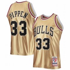 画像1: 予約商品 Mitchell & Ness   Scottie Pippen Chicago Bulls Hardwood Classics 1997/98 NBA 75th Anniversary Swingman Jersey (1)