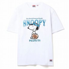 画像1: NUTMEG   Peanuts Baseball T-Shirt 2color (1)