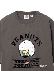 画像5: NUTMEG   Peanuts Arch Logo Football Big T-Shirt 2color (5)