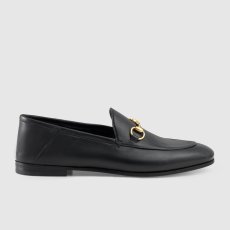 画像2: 予約商品 GUCCI  Woman Horsebit Leather Brixton Loafer (2)