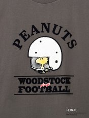 画像8: NUTMEG   Peanuts Arch Logo Football Big T-Shirt 2color (8)