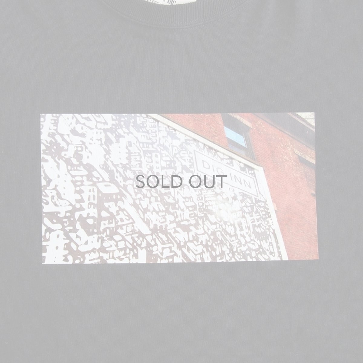 画像4: ETERNITY  Original Authentic Super Heavy Weight 7.1oz. Long Sleeve T-shirt DIG INN BLACK (4)