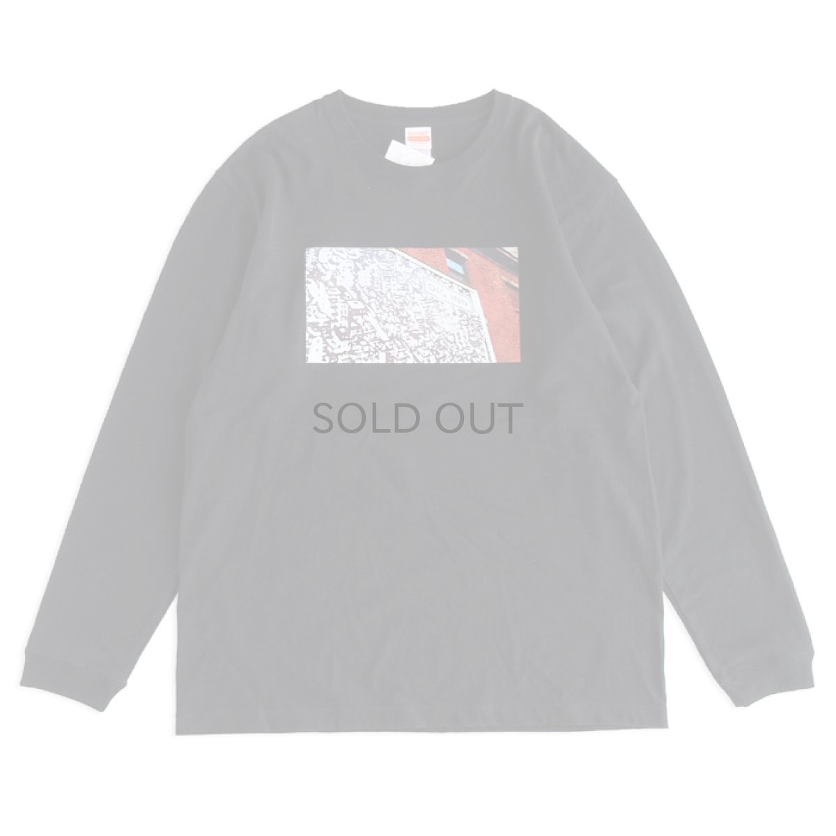 画像2: ETERNITY  Original Authentic Super Heavy Weight 7.1oz. Long Sleeve T-shirt DIG INN BLACK (2)