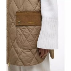 画像7: 予約販売 Barbour  Lydia Gilet MILITARY BROWN (7)