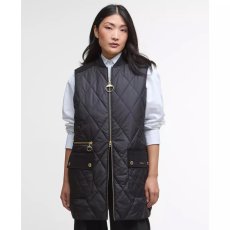画像1: 予約販売 Barbour  Lydia Gilet BLACK (1)