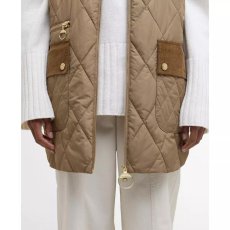 画像5: 予約販売 Barbour  Lydia Gilet MILITARY BROWN (5)
