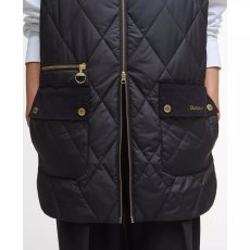 画像5: 予約販売 Barbour  Lydia Gilet BLACK (5)