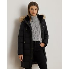 画像3: 予約商品 POLO RALPH LAUREN  Lauren Faux-Fur-Trim Hooded Down Coat (3)