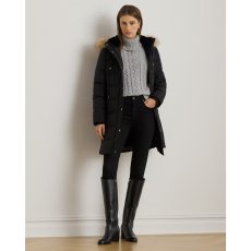 画像2: 予約商品 POLO RALPH LAUREN  Lauren Faux-Fur-Trim Hooded Down Coat (2)