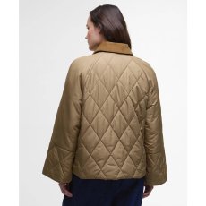 画像3: 予約販売 Barbour  Martha Quilted Jacket MILITARY BROWN (3)