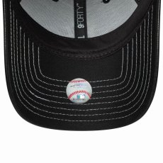 画像5: New Era WOMAN   New York Yankees Topstitch PU Black 9FORTY (5)