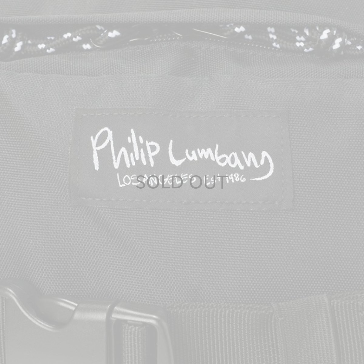 画像7: Philip Lumbang   Box Logo Bungee Cord Backpack (7)
