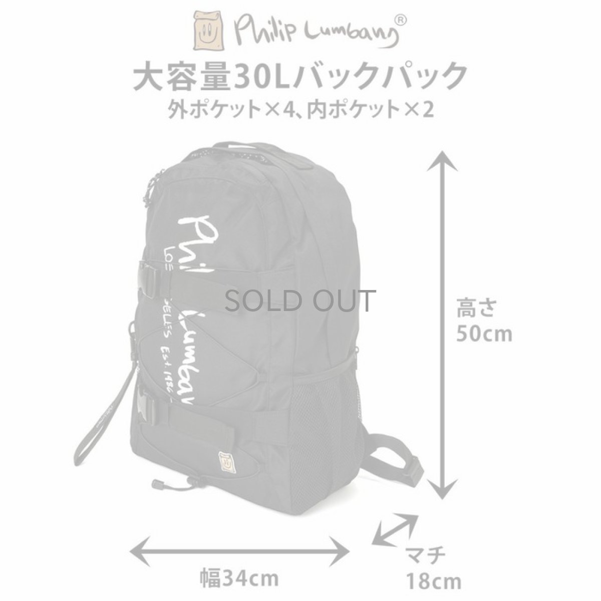 画像3: Philip Lumbang   2Belt Bungee Cord Backpack (3)