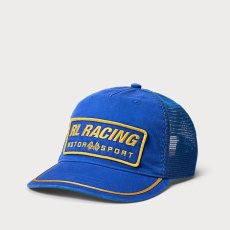 画像1: 予約商品 POLO RALPH LAUREN   Racing-Patch Twill Trucker Cap (1)