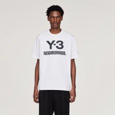 画像7: 予約商品 adidas Originals Unisex   Y-3 Neighborhood Logo T-Shirt (7)