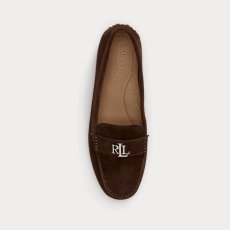 画像3: 予約商品 Lauren by Ralph Lauren  Barnsbury Suede Loafer DARK HICKORY (3)