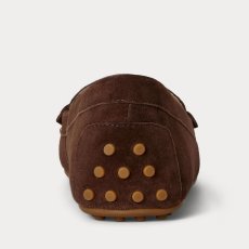 画像4: 予約商品 Lauren by Ralph Lauren  Barnsbury Suede Loafer DARK HICKORY (4)