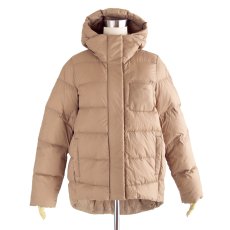 画像1: ETERNITY's SELECT   Hooded Cocoon Down Jacket BEIGE (1)