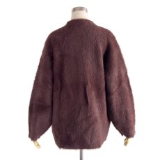 画像2: ETERNITY's SELECT   Double-face feather knit cardigan 2color (2)