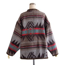 画像2: ETERNITY's SELECT  Jacquard V-neck jacket (2)