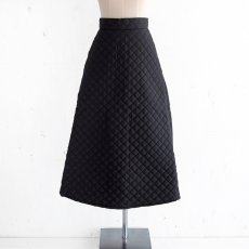 画像1: ETERNITY's SELECT   Quilted long flared skirt (1)