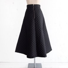 画像2: ETERNITY's SELECT   Quilted long flared skirt (2)